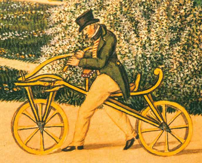 اولین دوچرخه ها